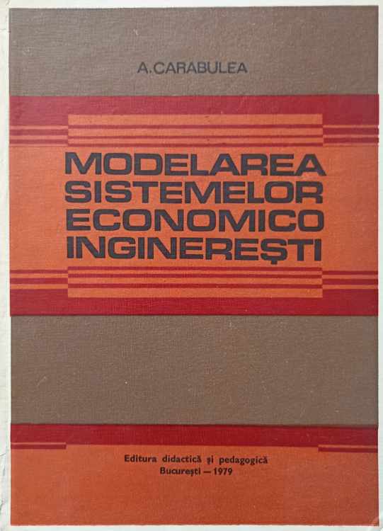 Modelarea Sistemelor Economico Ingineresti