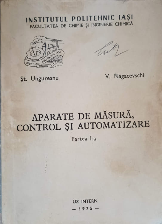 Aparate De Masura, Control Si Automatizare. Partea 1