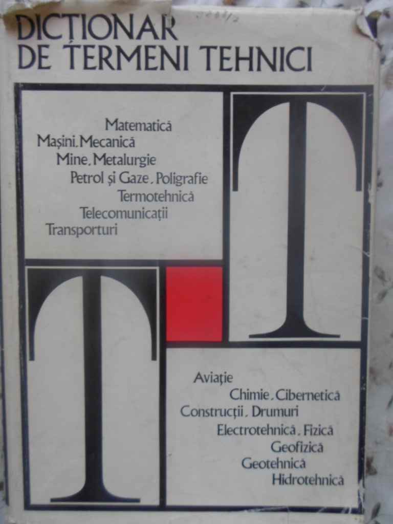 Dictionar De Termeni Tehnici