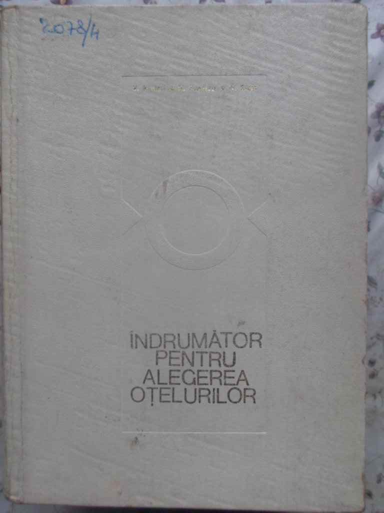 Indrumator Pentru Alegerea Otelurilor