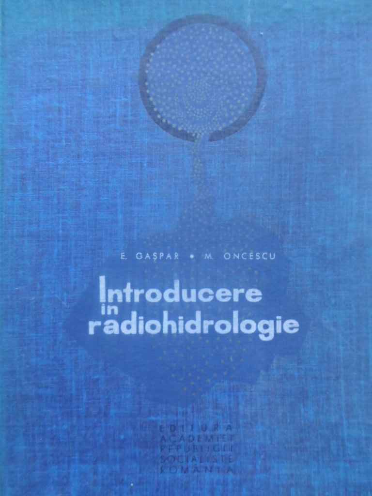 Introducere In Radiohidrologie