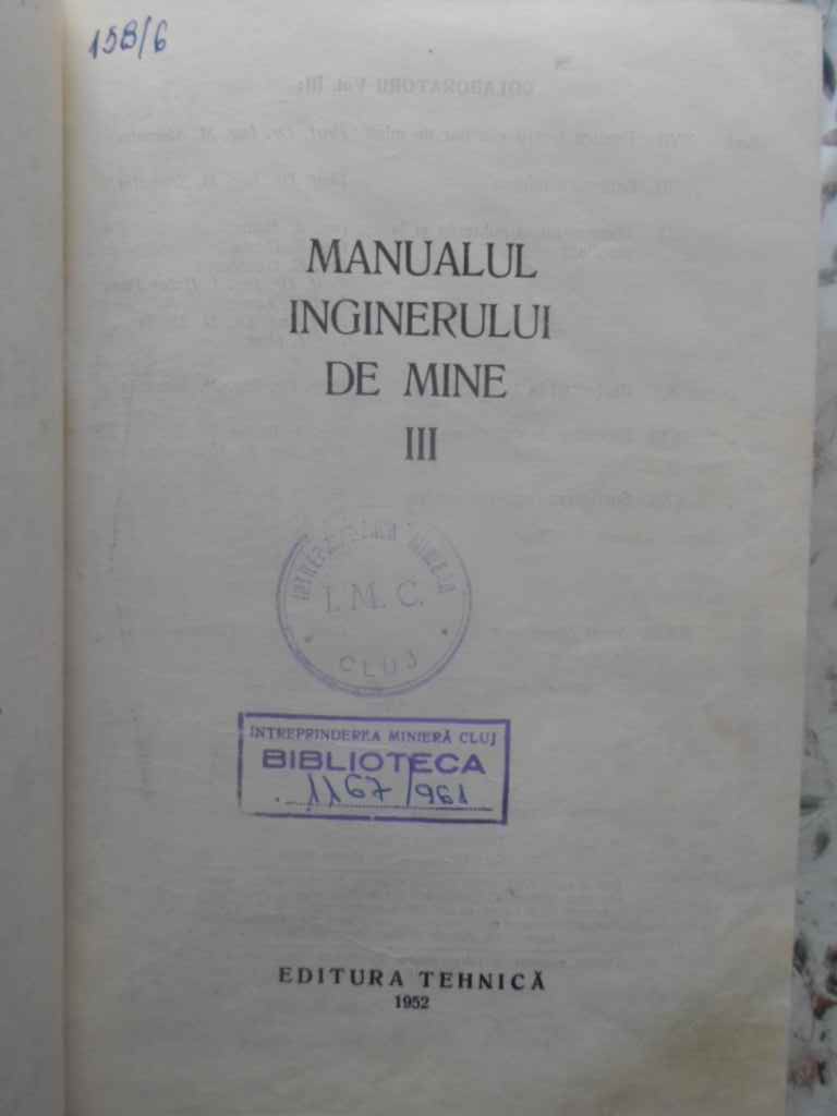 Manualul Inginerului De Mine Vol.3 (iii)