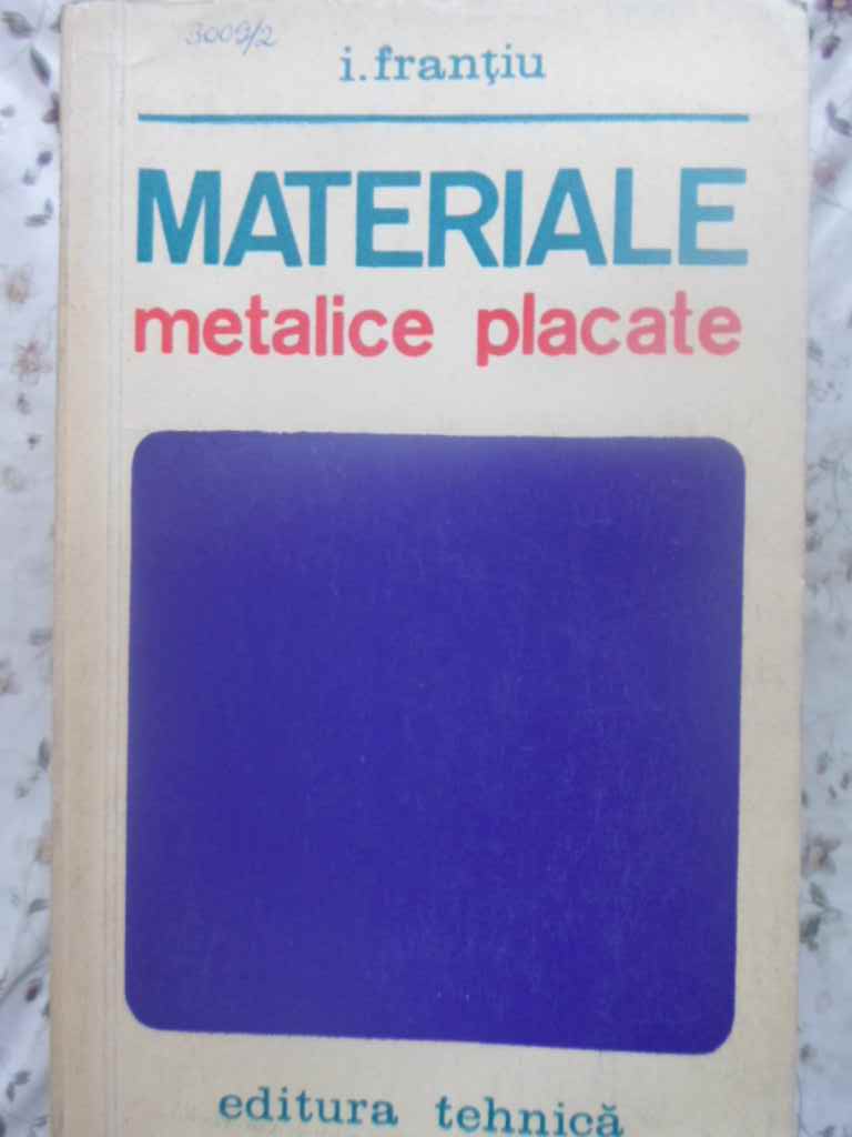 Vezi detalii pentru Materiale Metalice Placate