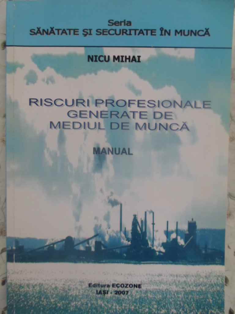 Riscuri Profesionale Generate De Mediul De Munca Manual