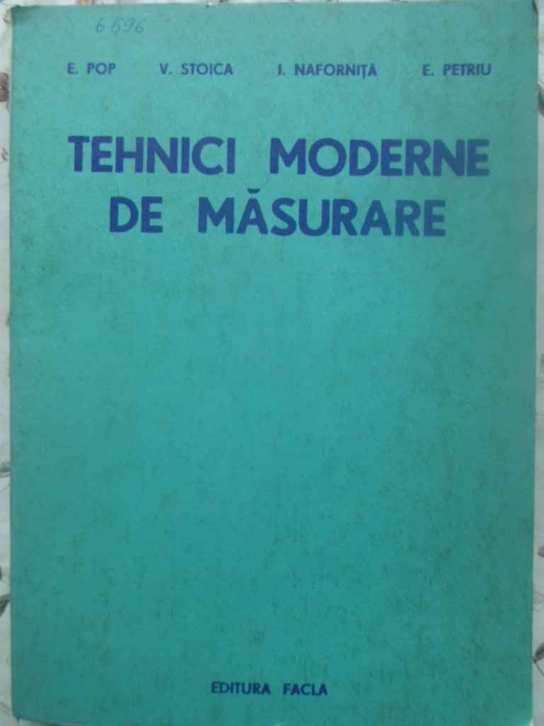 Vezi detalii pentru Tehnici Moderne De Masurare