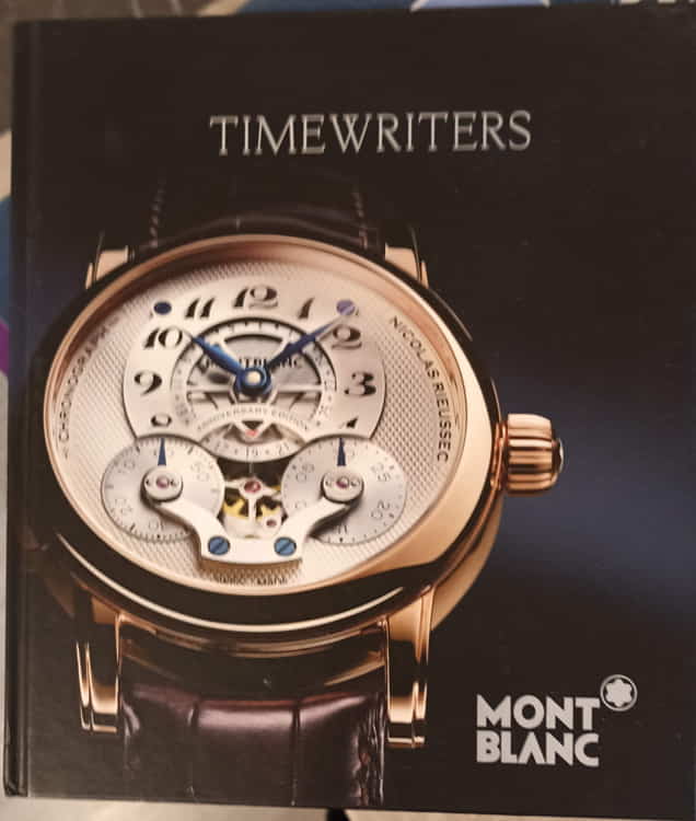 Timewriters Mont Blanc (carte Despre Ceasuri, Ceasornicarie In Lb. Spaniola)