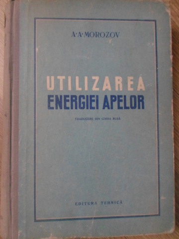 Vezi detalii pentru Utilizarea Energiei Apelor