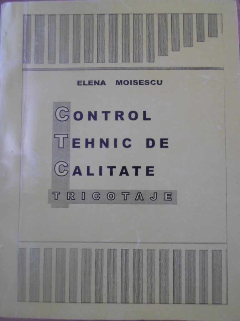 Control Tehnic De Calitate. Tricotaje