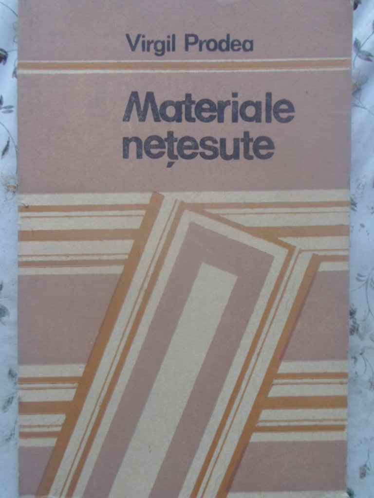 Vezi detalii pentru Materiale Netesute