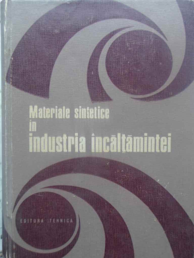 Vezi detalii pentru Materiale Sintetice In Industria Incaltamintei