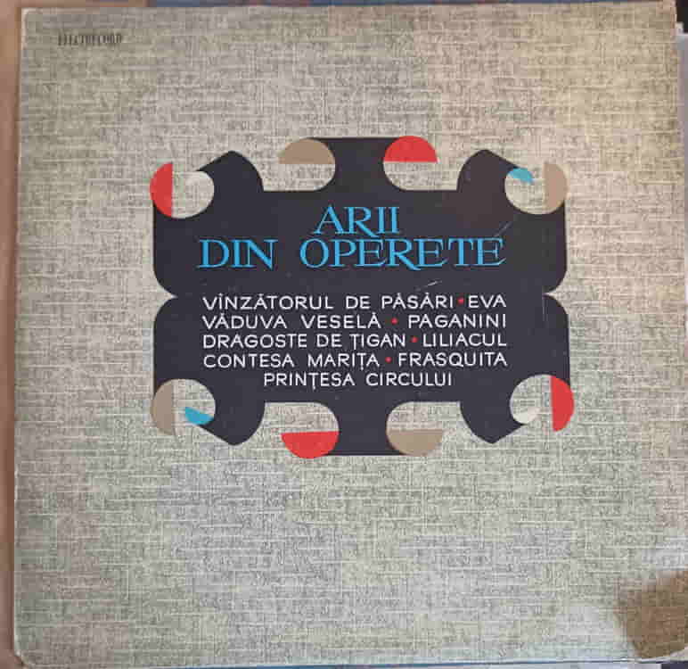 Arii Din Operete: Vanzatorul De Pasari, Eva Etc.