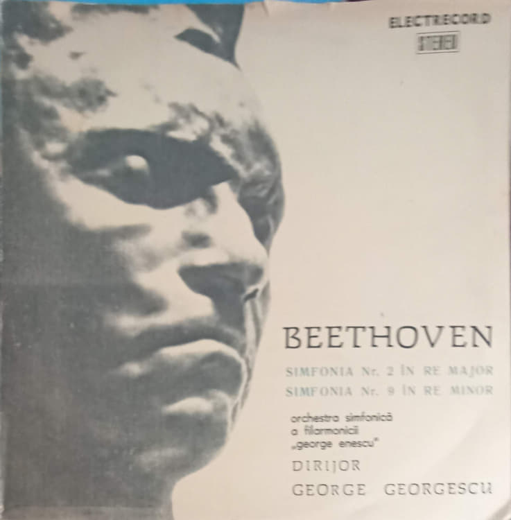 Beethoven, Simfonia Nr.2 In Re Major, Simfonia Nr.9 In Re Minor. Set 2 Discuri Vinil