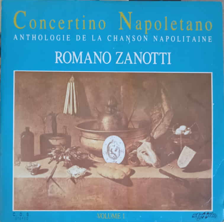 Concertino Napoletano (anthologie De La Chanson Napolitane) Volume 1