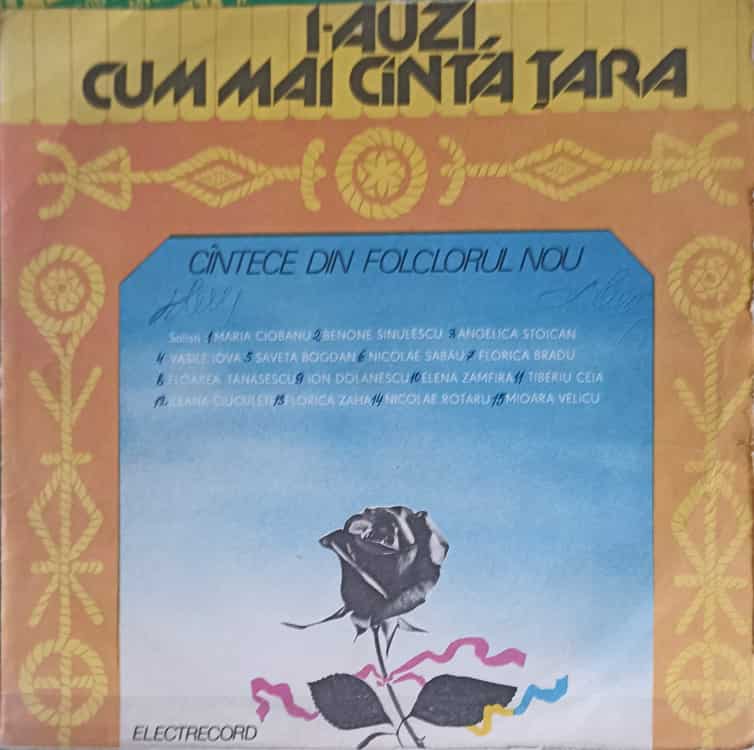 I-auzi Cum Mai Canta Tara