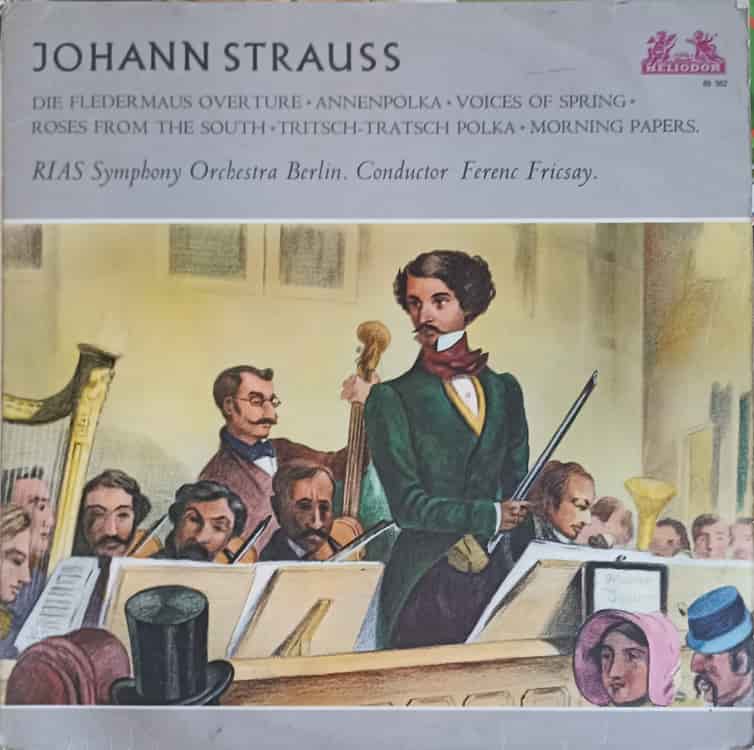 Vezi detalii pentru Johann-strauss-klange (fledermaus-ouverture, Annenpolka, Fruhlingsstimmen, Rosen Aus Dem Suden, Tritsch-tratsch-polka, Morgenblatter)