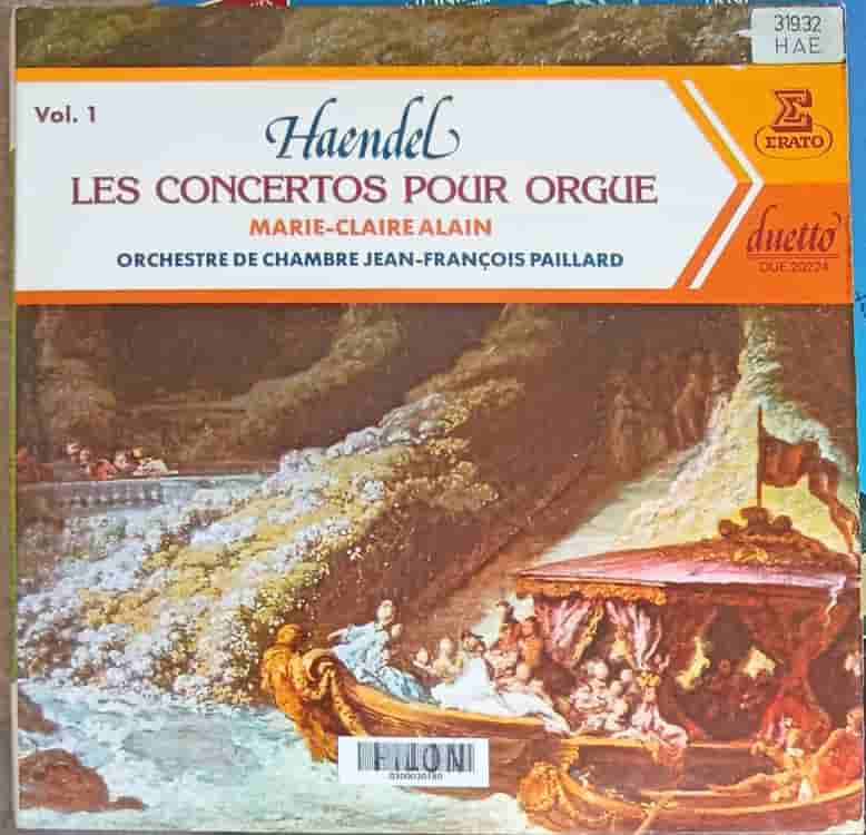 Les Concertos Pour Orgue Vol. 1 Set 2 Discuri Vinil