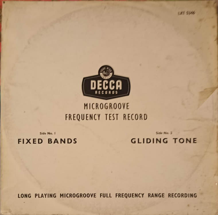 Microgroove Frequency Test Record