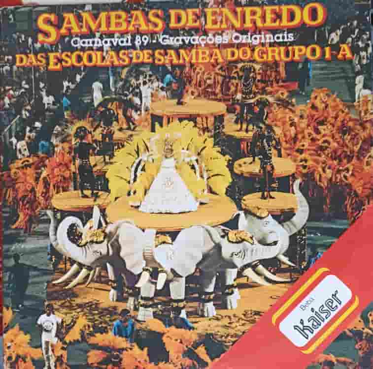 Sambas De Enredo Das Escolas De Samba Do Grupo 1a - Carnaval 89. Set 2 Discuri Vinil