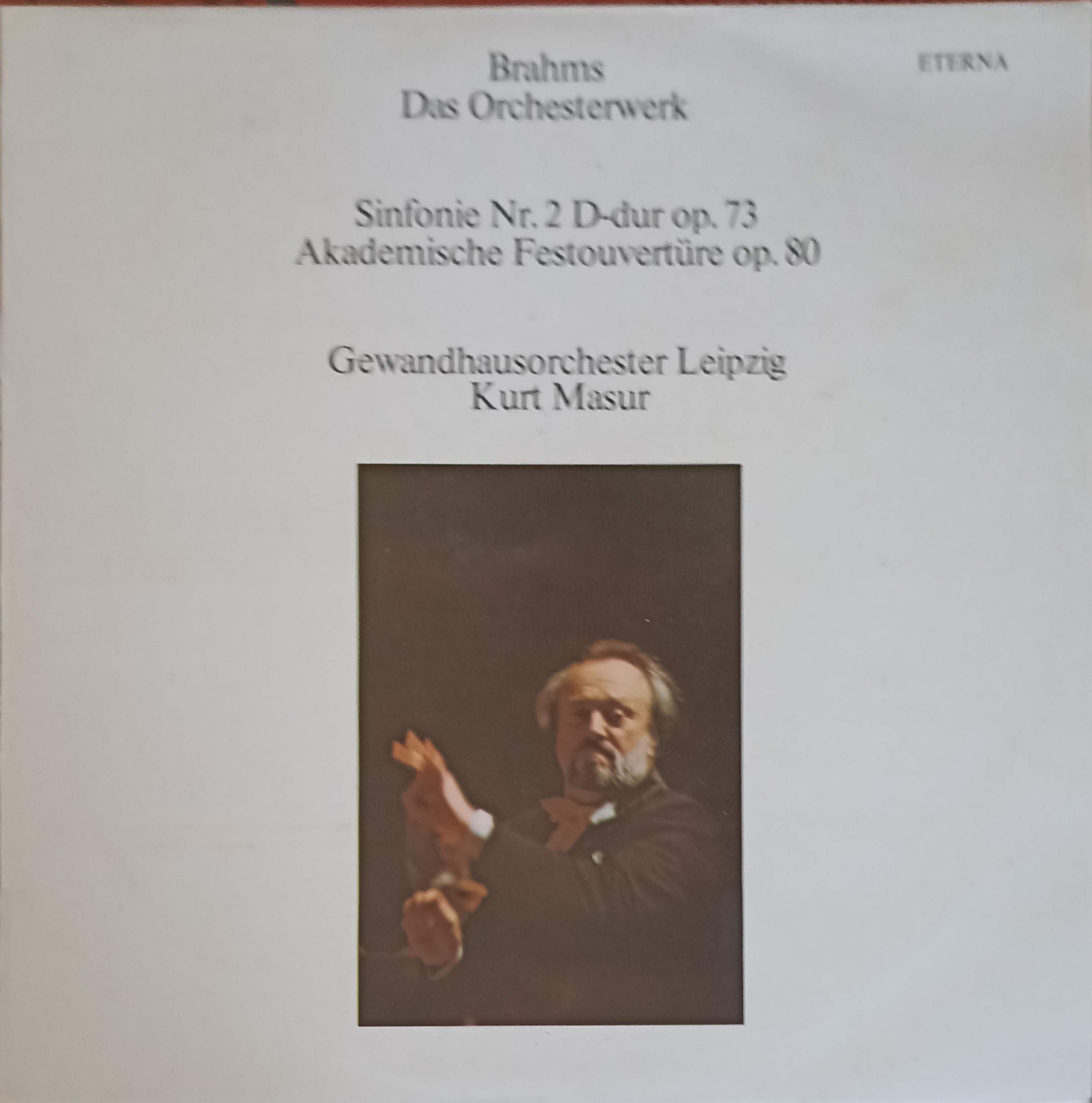 Vezi detalii pentru Sinfonie Nr. 2 D-dur Op. 73. Akademische Festouvert?re Op. 80